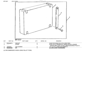 John Deere 675, 675B Skid Steers Parts Catalog Manual - PC2099 - Image 2