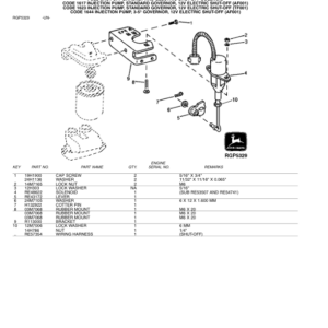 John Deere 6076 Engines (SN S.N before – 499999 (WATERLOO) Parts Catalog Manual - PC2182 - Image 4