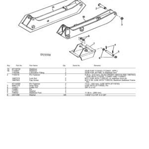 John Deere 9300G, 9310G Backhoes Parts Catalog Manual - PC2215 - Image 4