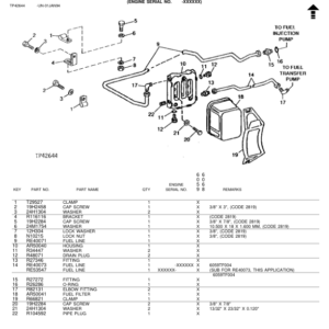 John Deere 5.9L, 6.8L, 6059, 6068 Engines (SN before – 699999) Parts Catalog Manual - PC2294 - Image 4