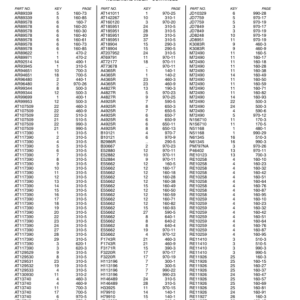 John Deere 6101, 6101AF010, 6101HF010 Engines Parts Catalog Manual - PC2385 - Image 3