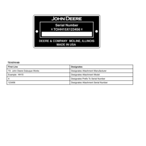 John Deere 800, PRO900, PRO911 Backhoes Attachments (SN 010001 – 025000) Parts Catalog Manual - PC2427 - Image 4