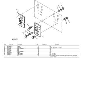 John Deere 800, PRO900, PRO911 Backhoes Attachments (SN 010001 – 025000) Parts Catalog Manual - PC2427 - Image 3