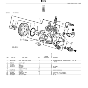 John Deere 3029, 4039, 4.5L, 6.8L Engines Parts Catalog Manual - PC2465 - Image 3