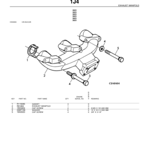 John Deere 3029, 4039, 4.5L, 6.8L Engines Parts Catalog Manual - PC2465 - Image 4
