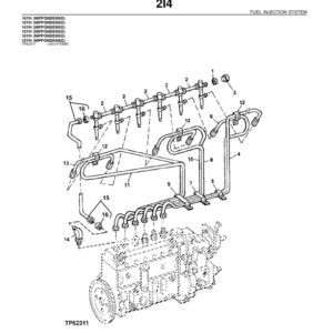 John Deere 6.8L Engines (see description for applicable model) Parts Catalog Manual - PC2522 - Image 4