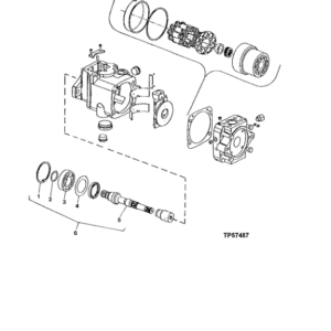 John Deere 770C, 770CH, 772CH Motor Graders (SN - 582129) Parts Catalog Manual - PC2549 - Image 4