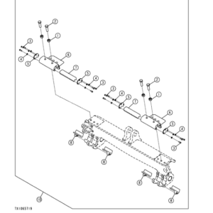 John Deere 770C, 770CH, 772CH Motor Graders (SN - 582129) Parts Catalog Manual - PC2549 - Image 3