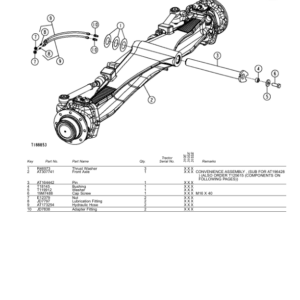 John Deere 310E, 310SE, 315SE Backhoes Parts Catalog Manual - PC2574 - Image 3