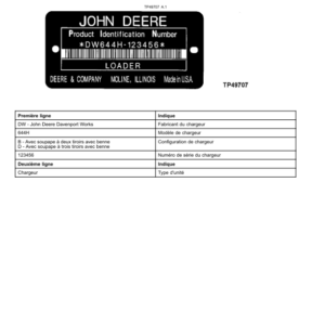 John Deere 644H Loaders Parts Catalog Manual - PC2658 - Image 4