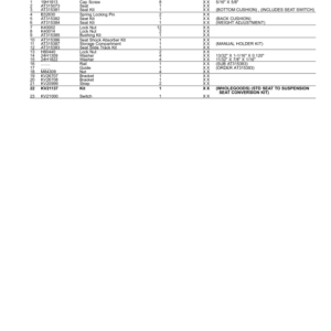 John Deere 260, 270 Skid Steers Parts Catalog Manual - PC2691 - Image 2