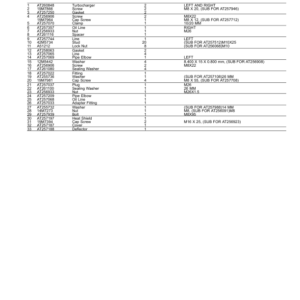 John Deere B40B Articulated Dump Trucks Parts Catalog Manual - PC2782 - Image 3