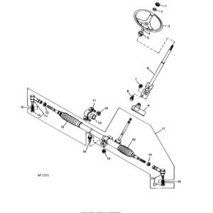 John Deere 6X4 Utility Vehicle (Yr 1999 - 2005) Parts Catalog Manual - PC2787 - Image 3