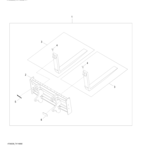 John Deere 710G Backhoe Loaders Parts Catalog Manual - PC2819 - Image 3