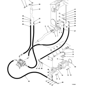 John Deere 643H, 843H, 740, 840 Wheeled Feller Bunchers Parts Catalog Manual - PC2828 - Image 3