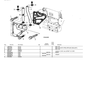 John Deere 750CII, 850CII Crawler Dozers (SNS.N. 883332- ) Parts Catalog Manual - PC2832 - Image 3