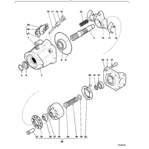 John Deere 853G Tracked Feller Bunchers (SN 003001-003083) Parts Catalog Manual - PC2857 - Image 3