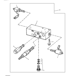 John Deere 670CII, 670CHII, 672CHII Motor Graders (SN 582130-) Parts Catalog Manual - PC2905 - Image 3