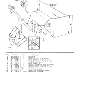 John Deere MC100, DZ10, DZ600 Attachments (See description) Parts Catalog Manual - PC302 - Image 4