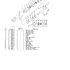 John Deere 6400 Attachments (JD 6400 Bulldozer and JD450 Crawler Tractor (YR 1965- ) Parts Catalog Manual - PC3055 - Image 3