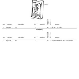 John Deere 4239 Engines (SNSARAN, FRANCE) Parts Catalog Manual - PC3153 - Image 4