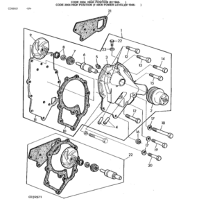 John Deere 6359 Engines Parts Catalog Manual - PC3154 - Image 4