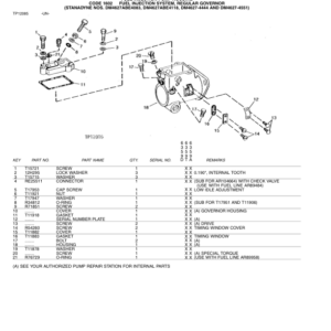 John Deere 6359 Engines Parts Catalog Manual - PC3154 - Image 3