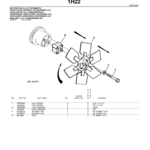 John Deere 3179 Engines Parts Catalog Manual - PC3178 - Image 4