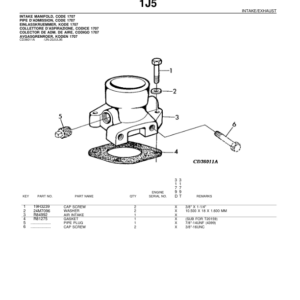John Deere 3179 Engines Parts Catalog Manual - PC3178 - Image 3