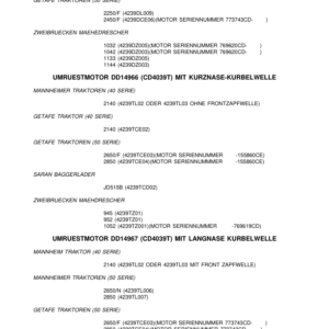 John Deere 4039 Engines (SN after 100000–) Parts Catalog Manual - PC3191 - Image 3