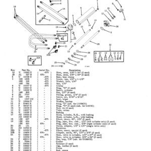 John Deere 63B Attachments (JD 63 Bulldozer and 440 Industrial Crawler Tractor) Parts Catalog Manual - PC569 - Image 4