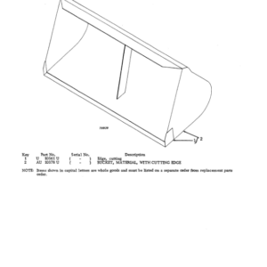 John Deere 71 Attachments (SN John Deere 71 Utility Loader on) Parts Catalog Manual - PC576 - Image 3