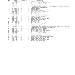 John Deere 91 Attachments (For John Deere 440) Parts Catalog Manual - PC577 - Image 3