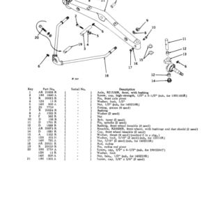 John Deere 840 Tractors Parts Catalog Manual - PC634 - Image 4