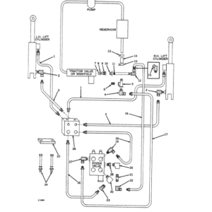 John Deere 610 Attachments (JD 610 Bulldozer & JD 1010 Crawlers Tractors) Parts Catalog Manual - PC694 - Image 3