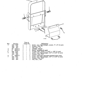 John Deere 710 Attachments (710 and 1010 Wheel Tractor Manufactured 1960 – 1965) Parts Catalog Manual - Image 3