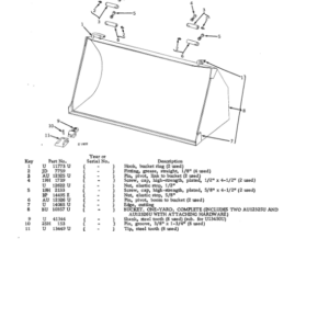 John Deere 740 Attachments (Loader 740 and 4010 Wheel Tractor YR 1961 – 1963) Parts Catalog Manual - Image 4