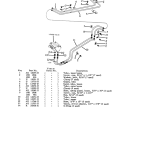 John Deere 1010 Crawlers (Loader Attachement Only) Parts Catalog Manual - PC704 - Image 4