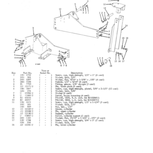 John Deere 648 Attachments (John Deere 648 Bulldozer and 4010 Tractor YR 1961 – ) Parts Catalog Manual - PC775 - Image 3