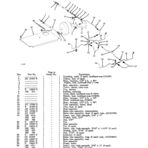 John Deere 1100, 1120 Attachments (SN John Deere Industrial Trailer (YR 1962 – ) Parts Catalog Manual - PC797 - Image 4