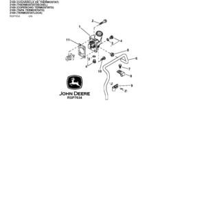 John Deere 4045TF150 Engines Parts Catalog Manual - PC8419 - Image 4