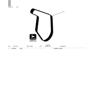 John Deere 4045TF150 Engines Parts Catalog Manual - PC8419 - Image 3