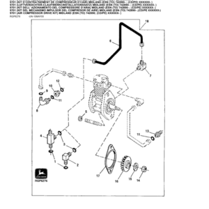 John Deere 4045TF250 Engines Parts Catalog Manual - PC8421 - Image 2