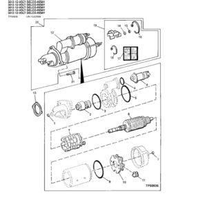 John Deere 6.8L, 6068HF250 Engines Parts Catalog Manual - PC8427 - Image 4