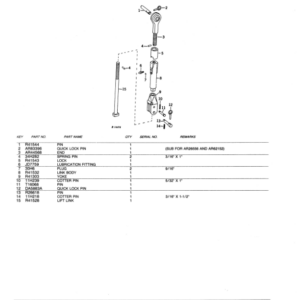 John Deere 600 Tractors Parts Catalog Manual - PC861 - Image 4