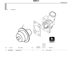 John Deere 6.8L, 6068HF275, 6068TF275, 6068HF475 Engines Parts Catalog Manual - PC9081 - Image 3