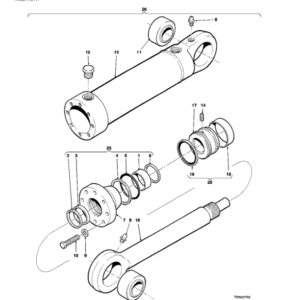 John Deere FD21 Felling Heads Parts Catalog Manual - PC9123 - Image 3