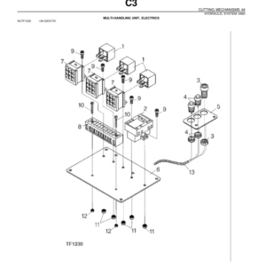 John Deere H744 Harvesting Heads Parts Catalog Manual - PC9147 - Image 2