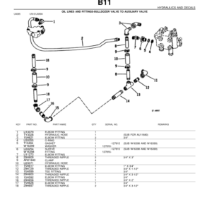 John Deere 6400, 450 Attachments Parts Catalog Manual - PC918 - Image 4