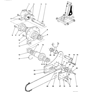 John Deere S240, S260 Slasher Attachments Parts Catalog Manual - PC9216 - Image 3